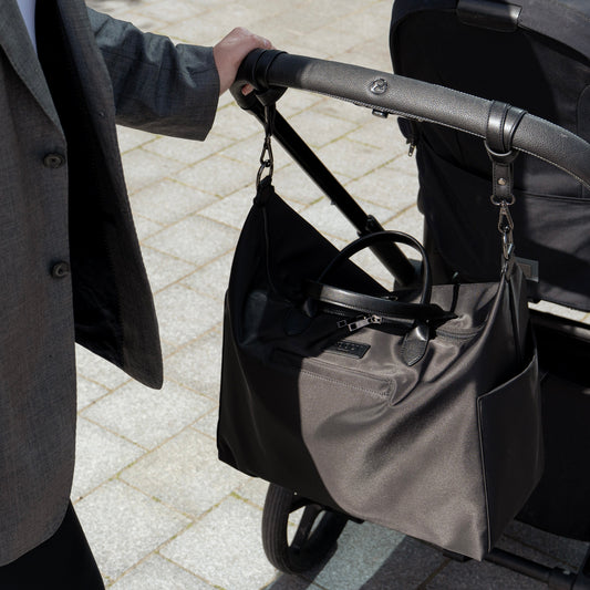 Diaper Bag - Nylon Black