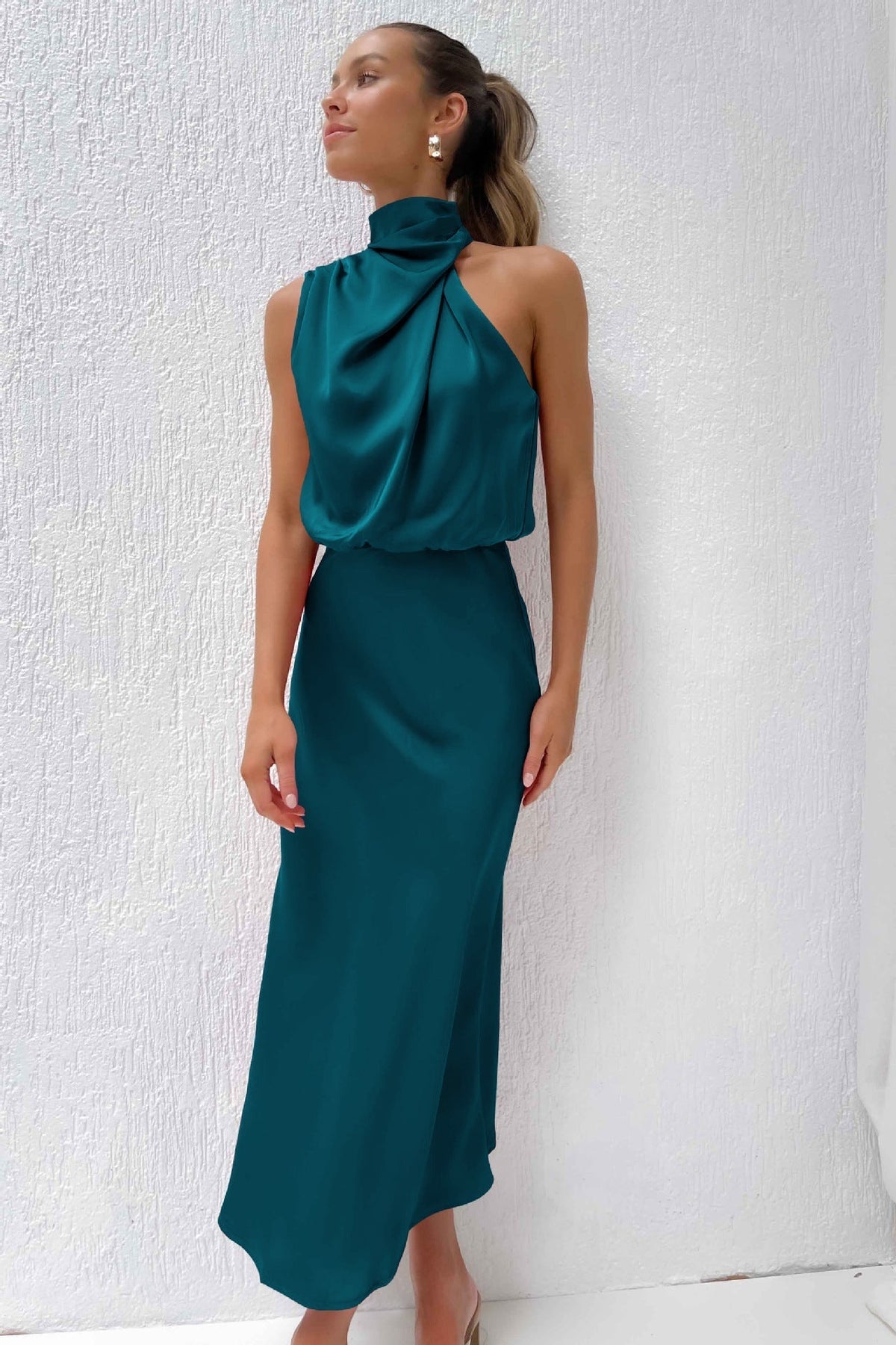 Isolde™ | Silken Sway Dress