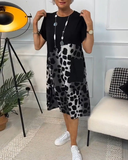 Alouette – Printed Boho Midi Dress