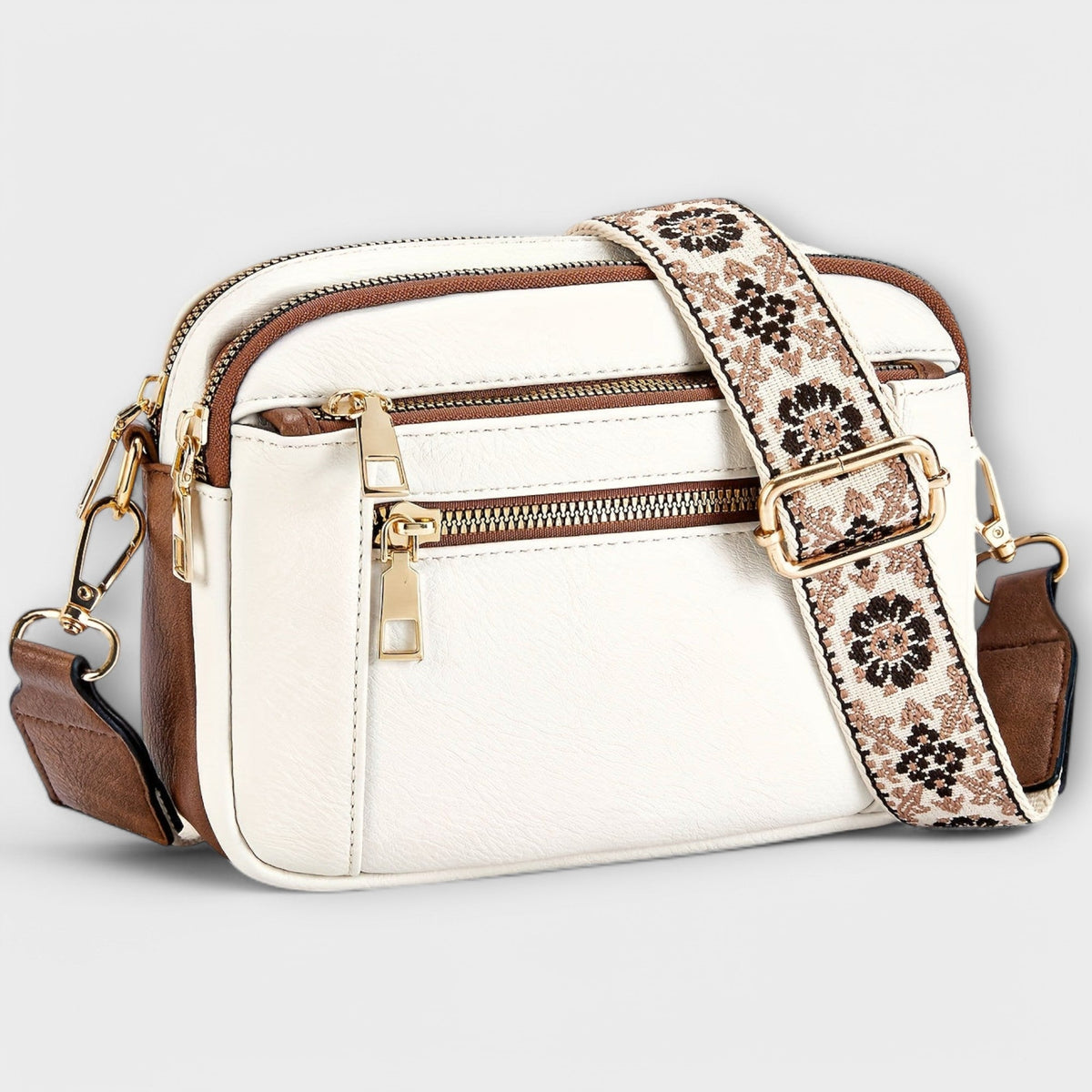 Crossbody Bag Made of Vegan Leather