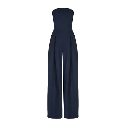 Malene – Strapless Wide-Leg Jumpsuit
