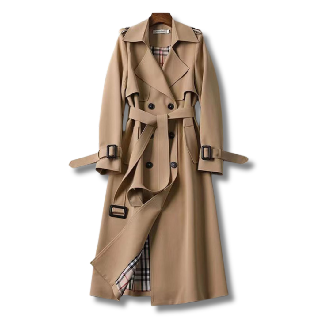 Adina – Double-Breasted Trench Coat