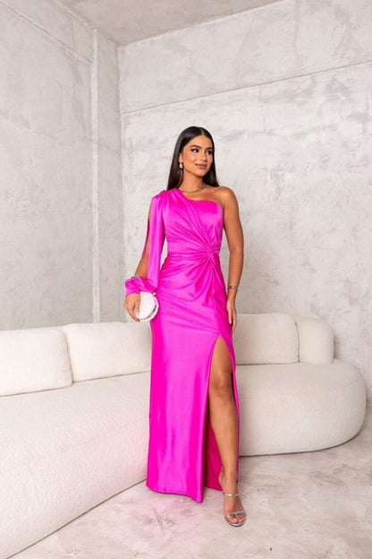 Anna - Elegant Silhouette Dress