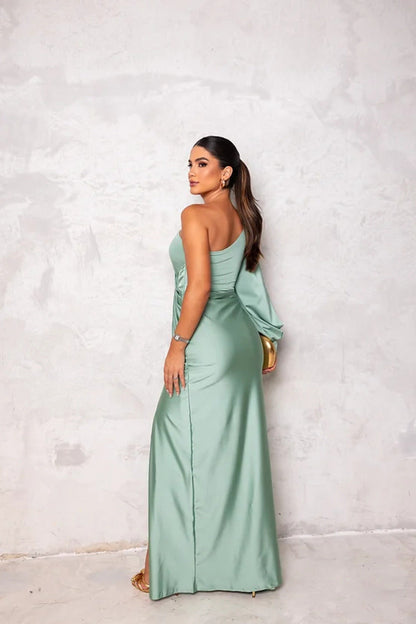 Anna - Elegant Silhouette Dress
