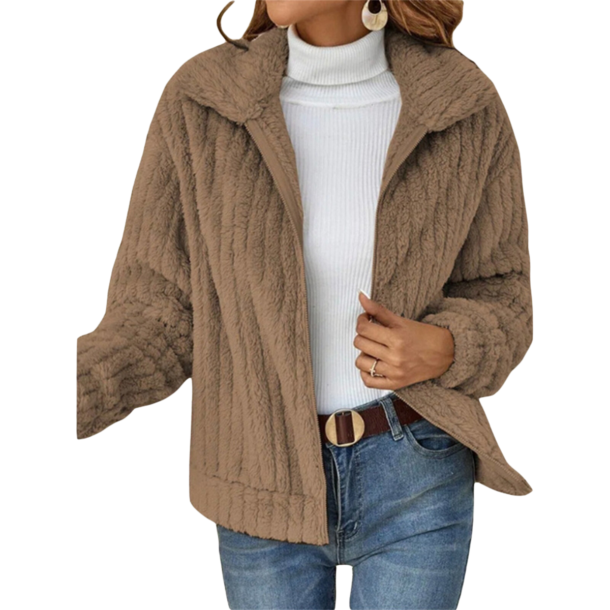 ZOE | Comfy Winter Fleece Jacket