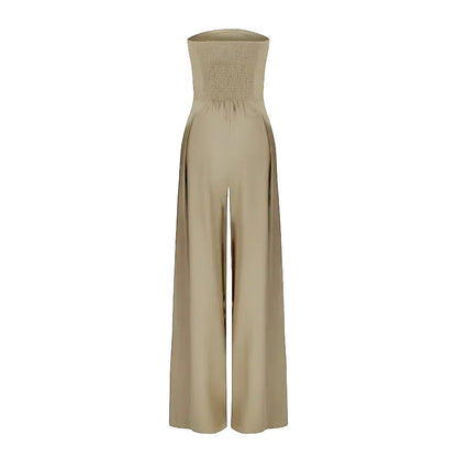 Malene – Strapless Wide-Leg Jumpsuit
