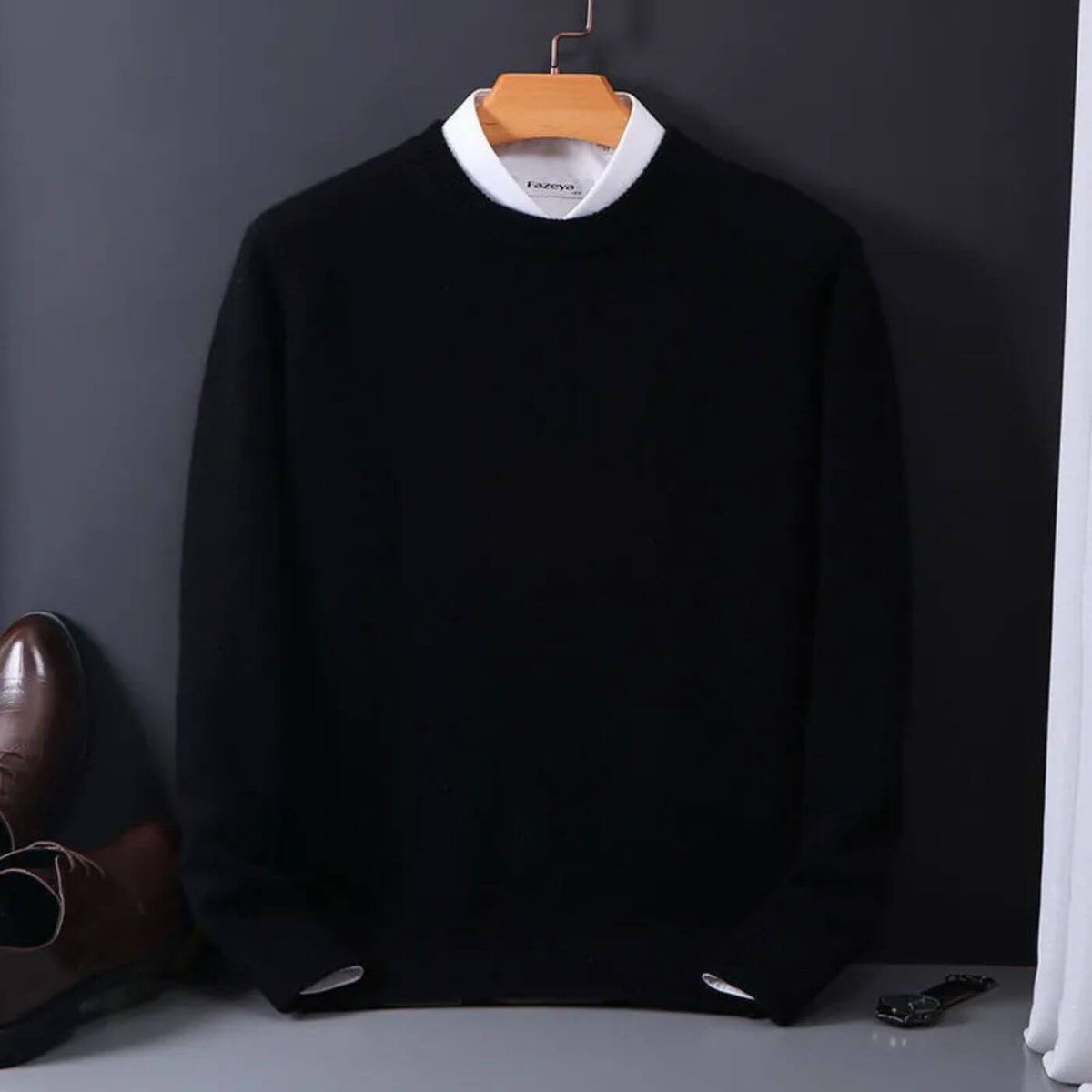 Bill – Classic Crew Neck Sweater