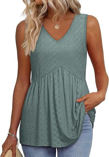 Elsa - Effortless Flowy Sleeveless Tank Top