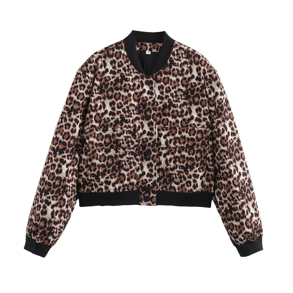 Miley – Cropped Utility Bomber Jacket