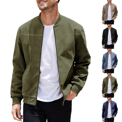 Paul – Zip-Up Bomber Jacket