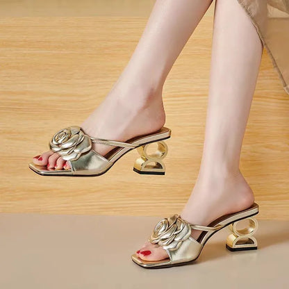 Dera Floral Sandals