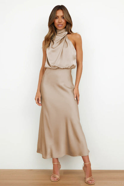 Isolde™ | Silken Sway Dress