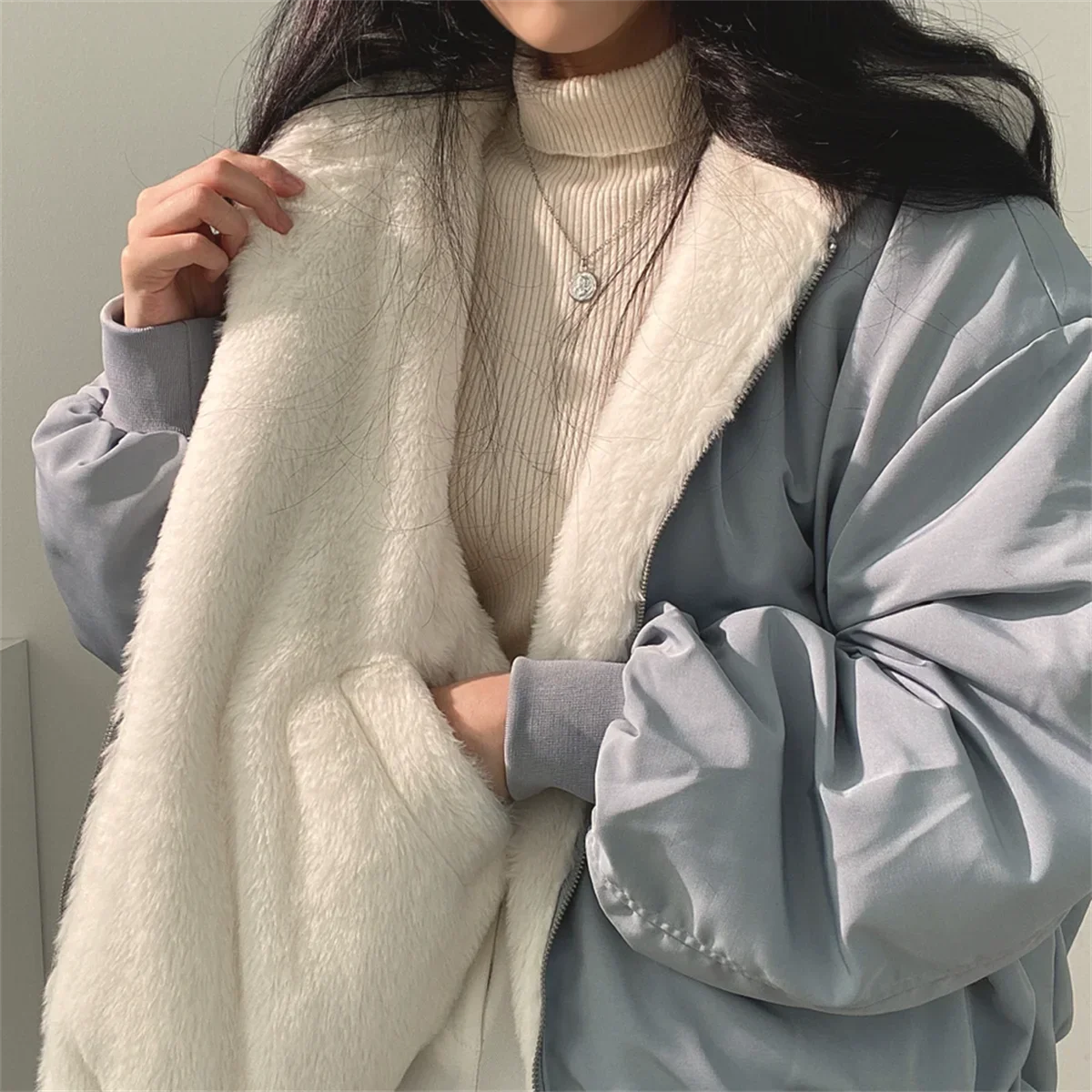 Zebby – Reversible Hooded Puffer Jacket