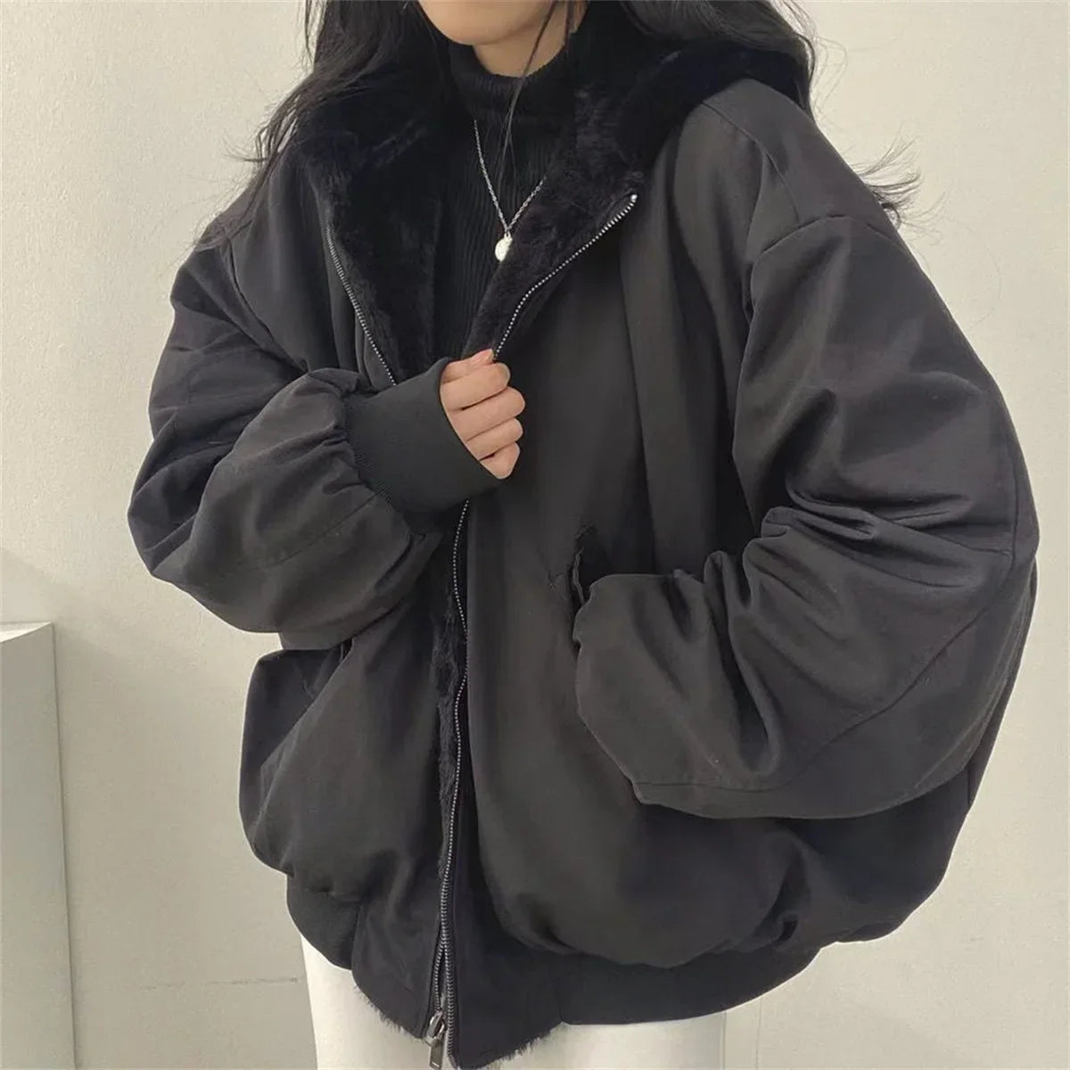 Zebby – Reversible Hooded Puffer Jacket