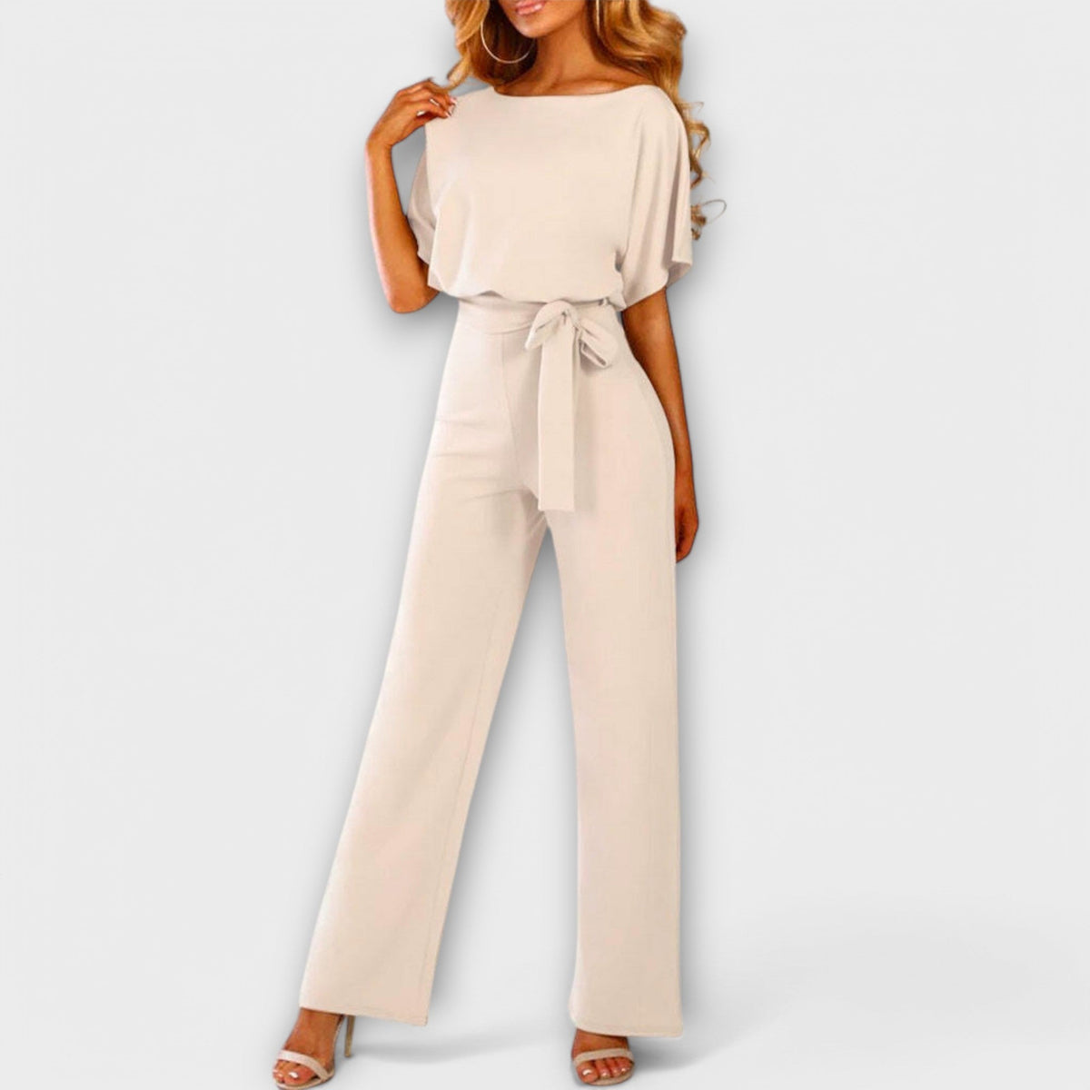 Marlowe – Wide-Leg Belted Jumpsuit