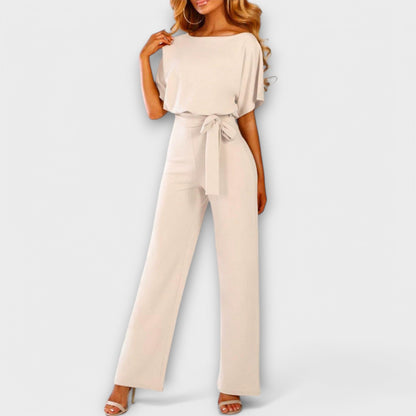 Marlowe – Wide-Leg Belted Jumpsuit