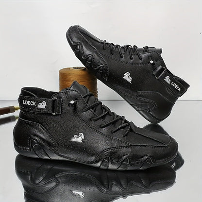 Grace – High-Top Lace-Up Trainers