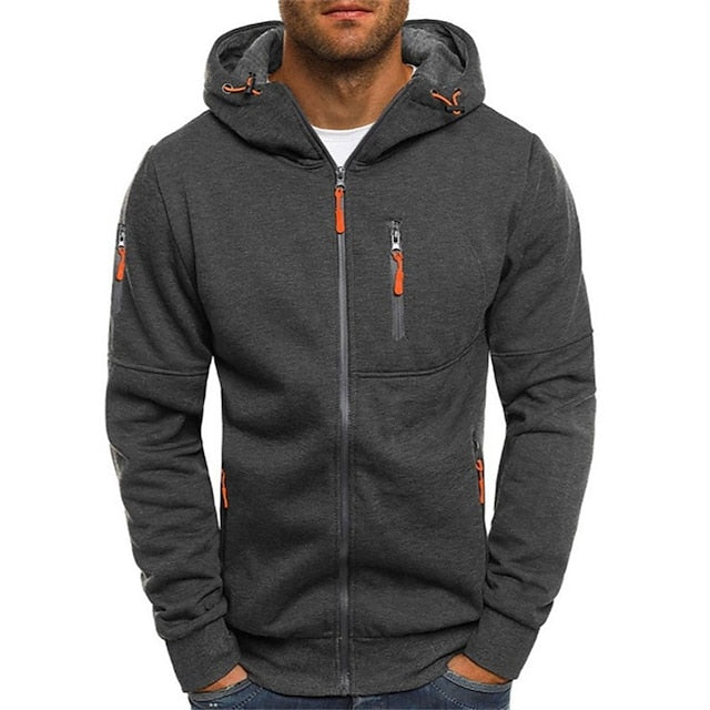 Lukas – Zip-Up Hooded Jacket