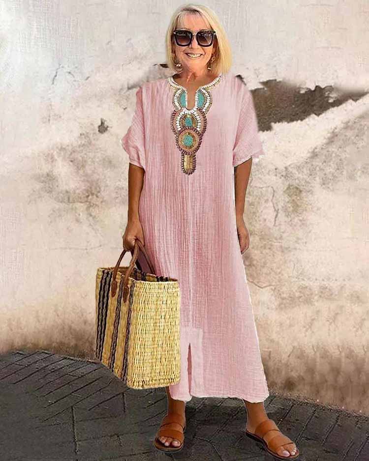 Anika – Boho Maxi Dress