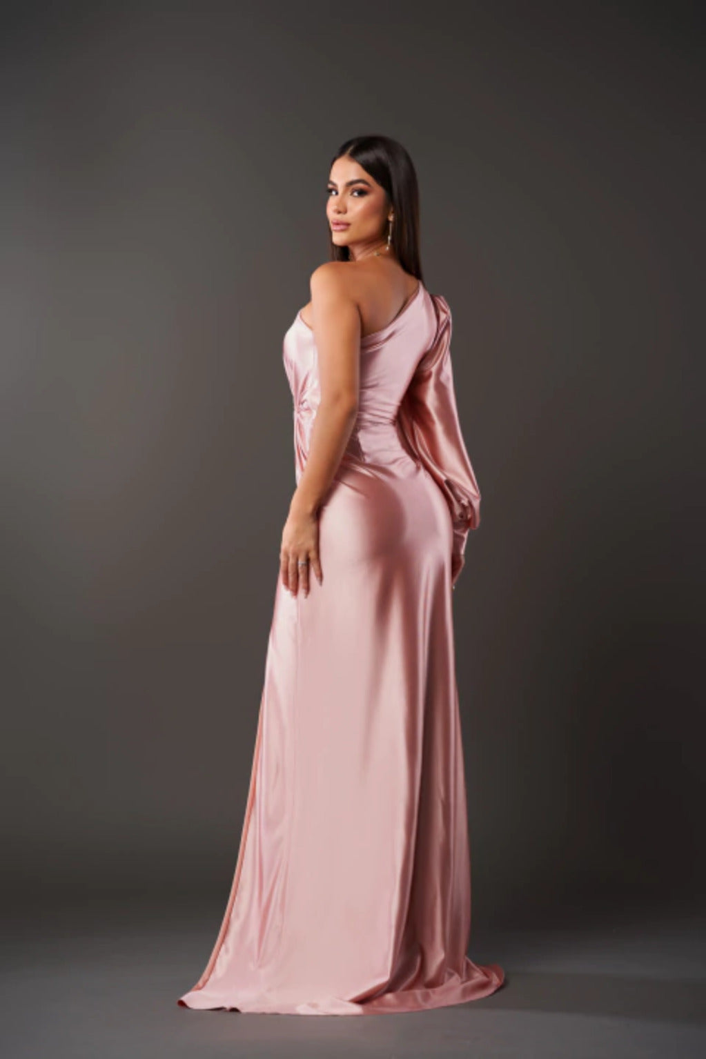 Anna - Elegant Silhouette Dress