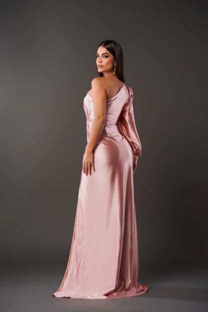 Anna - Elegant Silhouette Dress