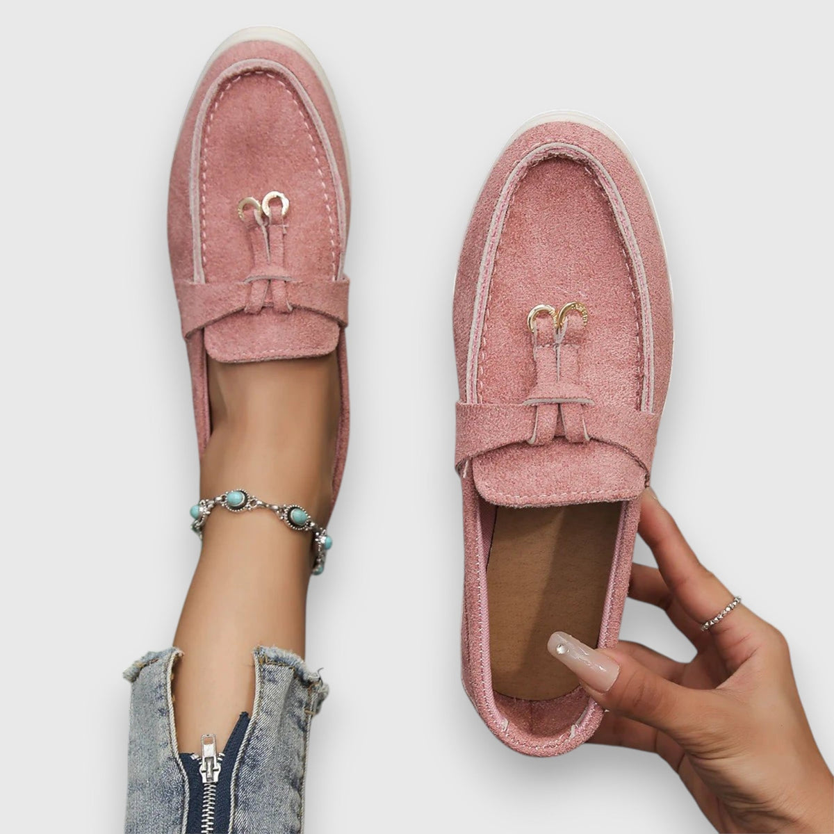 Ailith – Slip-On Canvas Loafers