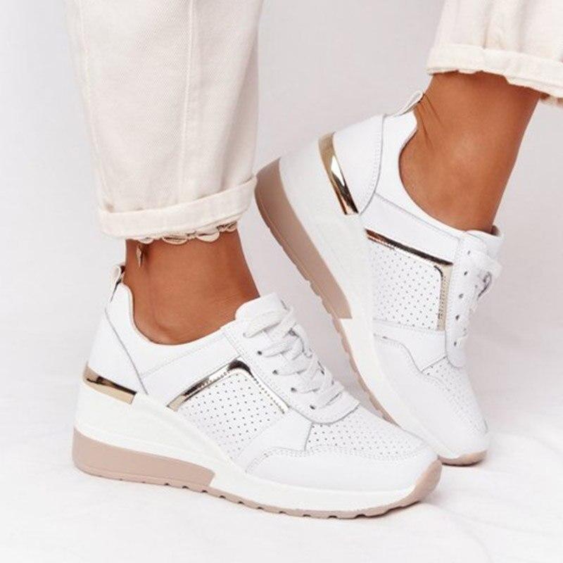 Rhie – Wedge Heel Trainers