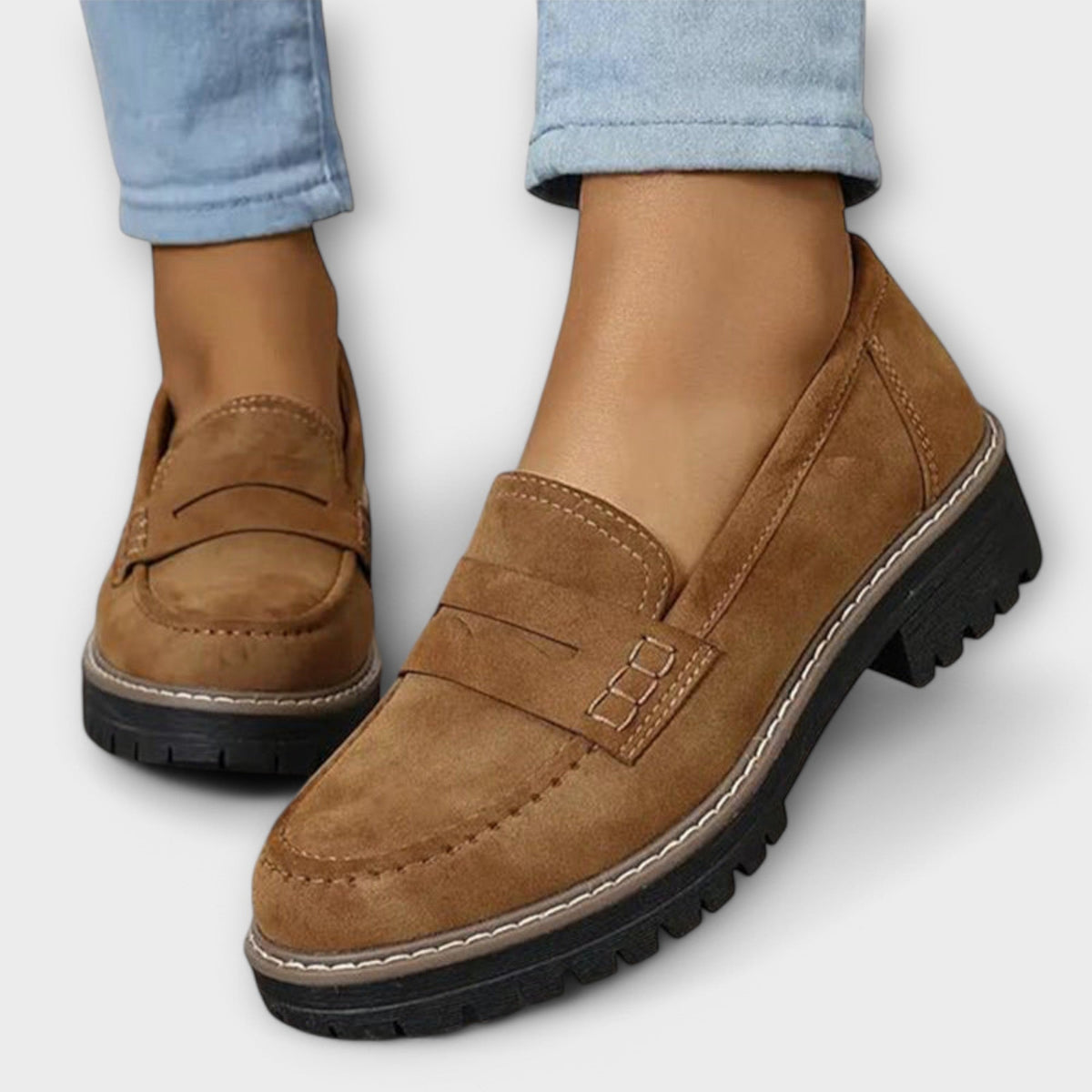 Miriam – Chunky Platform Loafers