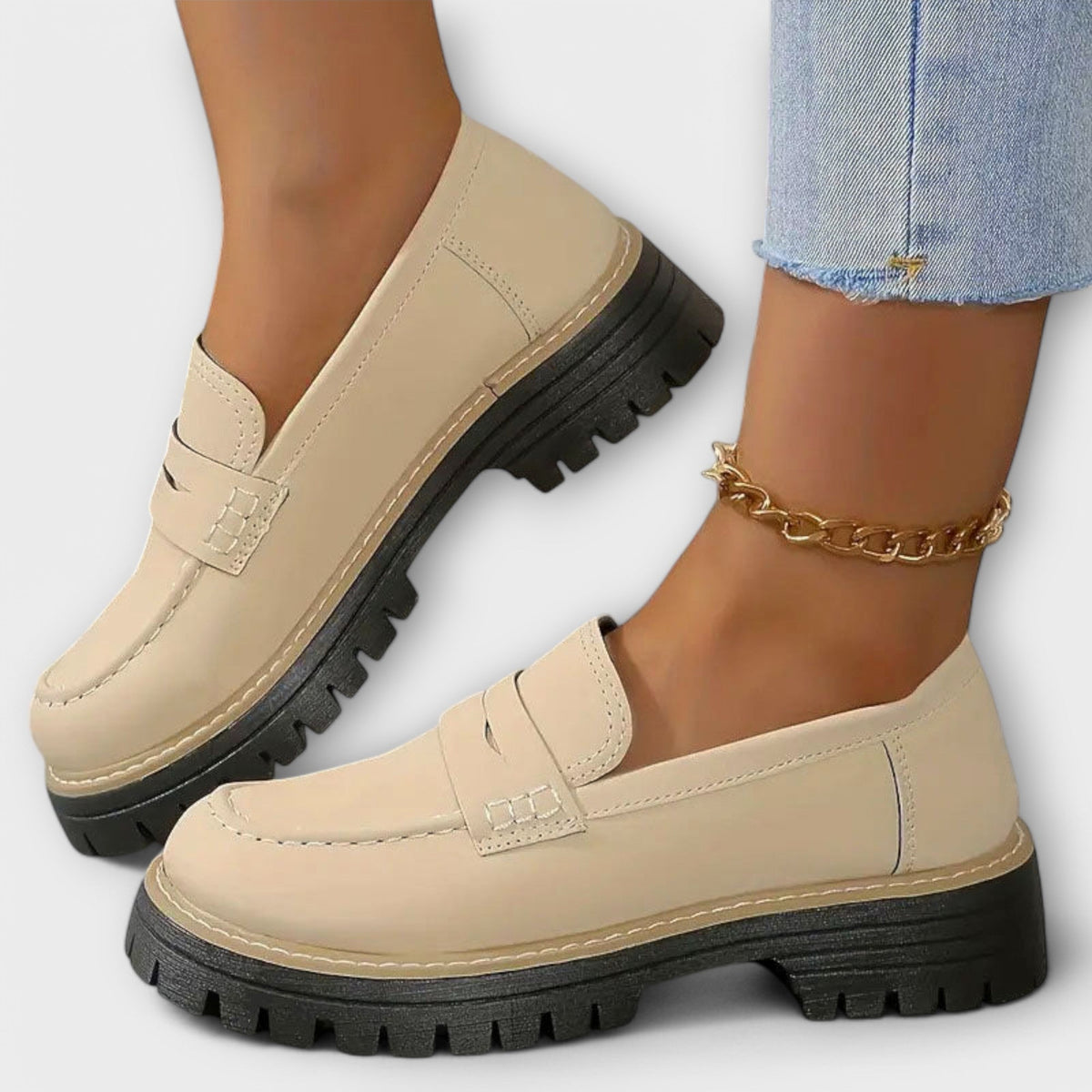 Miriam – Chunky Platform Loafers
