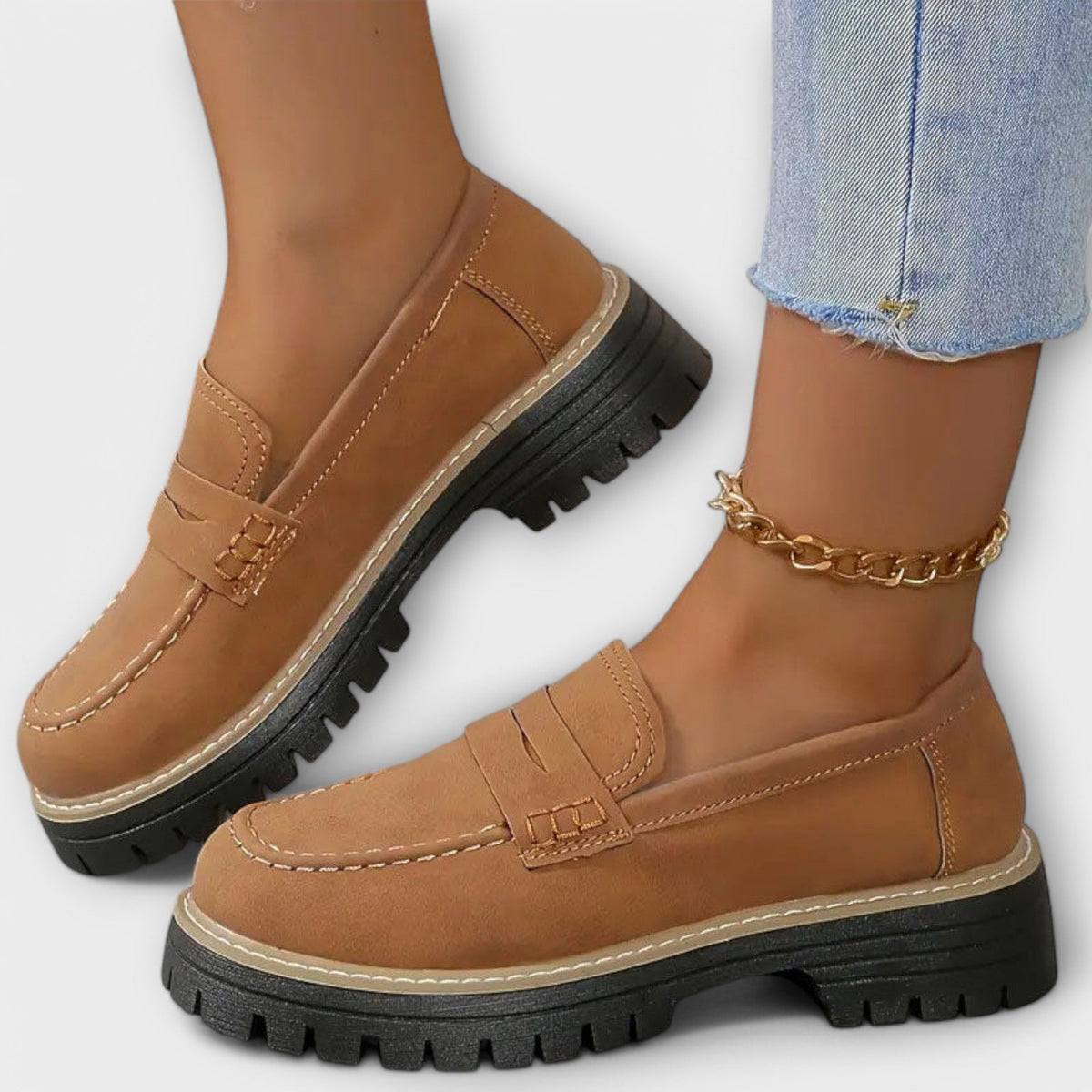Miriam – Chunky Platform Loafers